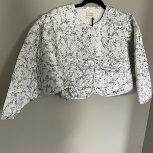 NWT Laura Ashley Cropped Jacket